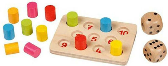Настолна игра Shut The Box Mini 6+ години Goki