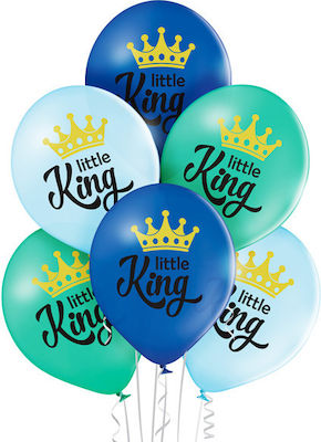 Set of 6 Balloons Latex Multicolour 30cm