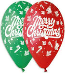 Μπαλόνι Τυπωμένο Merry Christmas 30εκ (Διάφορα Χρώματα)