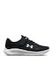 Pursuit 3 Ac Kids Sports Shoes Running with Hoop & Loop Closure Black