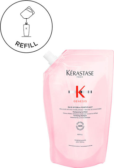Kérastase Genesis Bain Hydra-Fortifiant Refill Shampoos against Hair Loss for Fine Hair 250ml