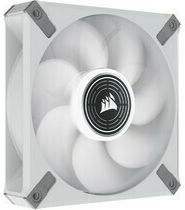 Corsair ML120 LED Elite Premium Case Fan (2000rpm / 58.10cfm) με Λευκό Φωτισμό και Σύνδεση 4-Pin PWM Λευκό