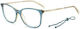 Women's Prescription Eyeglass Frame Blue MMI 0015 YRQ