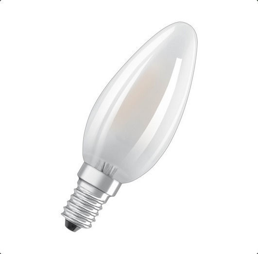 Osram Λάμπα LED 6.5W 97mm για Ντουί E14 και Σχήμα B35 Θερμό Λευκό 806lm Dimmable