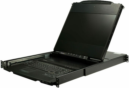 StarTech Dual Rail Rackmount KVM Console HD 1080p - Single Port DVI/VGA