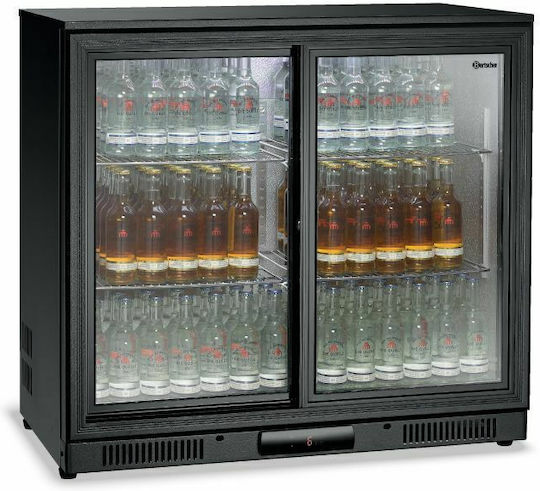 Bartscher Kühlschrank Rückwandbar 176Es Doppeltürig H85xB90xT53cm