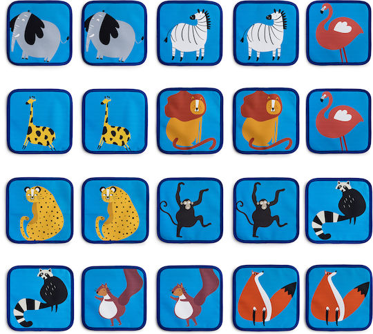 Board Game Memory Animals 3+ Years Old (EN) Lyc Sac