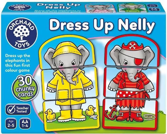 Επιτραπέζιο Παιχνίδι Dress Up Nelly Mini Game για 1-4 Παίκτες 2+ Ετών (FR) Orchard