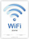 Infosign Semn Autocolant PVC "WiFi" 16886 1buc