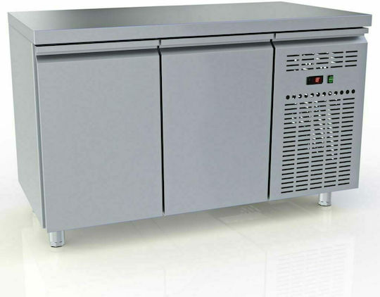 Dominox Commercial Counter Freezer 314lt with 2 Doors L138 x W70 x H86cm.