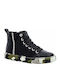 Παιδικά Sneakers High Μαύρα