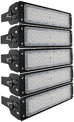 GloboStar Goliath Στεγανός Προβολέας LED 250W Ψυχρό Λευκό 5000K IP65