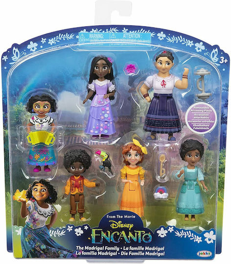 Jakks Pacific Disney Encanto The Madrigal Family Encanto Age 3+ (Various Designs)