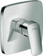 Hansgrohe Logis Μίκτης Μπαταρίας Εντοιχισμού Ντουζιέρας 1 Εξόδου Chrome