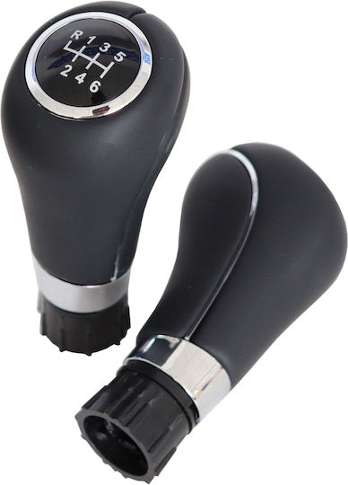 Carman Πόμολο 6 Ταχυτήτων για Mercedes-Benz C Class W203/CL203/W204/C204/W207/C207/W212 Μαύρο