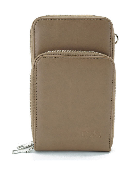 Polo Charm Damentasche Schultertasche Beige