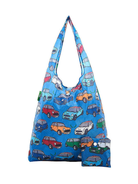 Eco Chic Mini Textilă Geantă de Cumpărături în culoarea Albastru