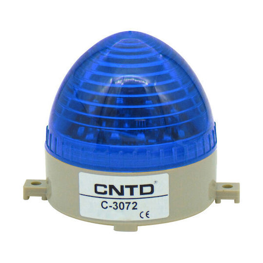 Cntd C-3072 Alarmleuchten-Systeme mit Blau LED Licht 24V 7.5x8.5cm