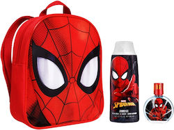 Air-Val International Παιδικό Σετ Eau de Toilette Spiderman 50ml με Shower Gel 300ml & Bag