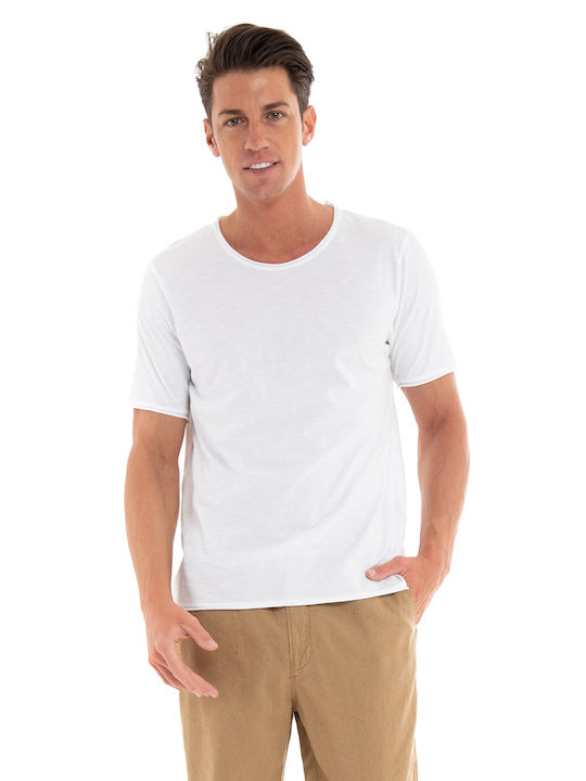 Crossley Men's Short Sleeve T-shirt White