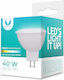 Forever Light Λάμπα LED 6W για Ντουί GU5.3 και Σχήμα MR16 Θερμό Λευκό 240lm
