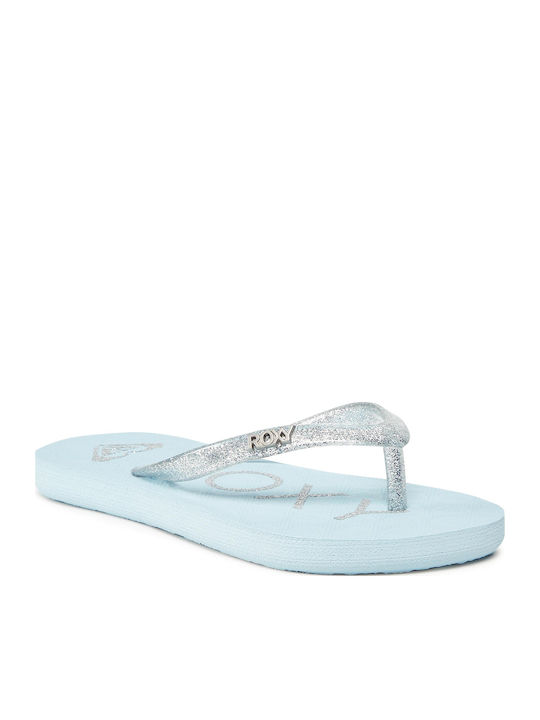 Roxy Παιδικές Σαγιονάρες Flip Flops Ασημί Rg Vi...