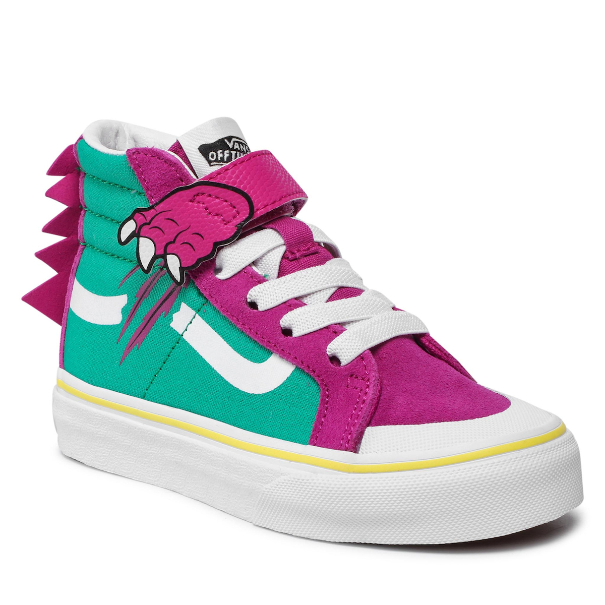 Vans Παιδικά Sneakers High Dino Sk8Hi Πολύχρωμα VN0A4U1TARL1 Skroutz.gr