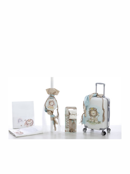 Bellissimo Lion Baby Baptism Set with Lion Theme