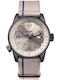Traser Pathfinder Herrenuhr 46mm Automatisch mit Beige Stoffarmband