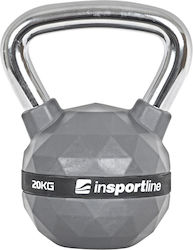 inSPORTline Kettlebell Gummi 20kg Gray