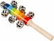 Goki Holz Perkussionsinstrument Rainbow Bell Stick Für 3+ Jahre
