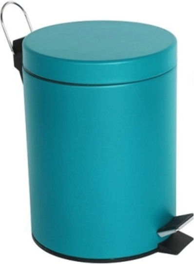 Cyclops Metallic Bathroom Basket 5lt Turquoise Cyclops Metallic Bathroom Basket 5lt Turquoise