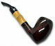 Butz Choquin Bamboo 1787 Tabakpfeife Schwarz 9mm