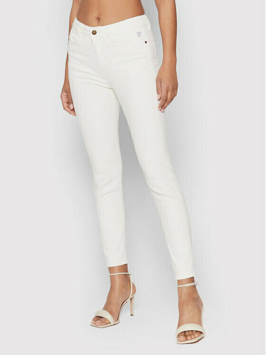 Desigual Blugi de damă cu croială skinny Alb
