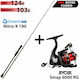 Oceanic Nitro-X Angelrute für Langsames Jigging 1.90m mit Rolle 100-160gr