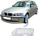 Carner Αριστερό Κρύσταλλο Φαναριού για BMW Σειρά 3 / E46 Sedan/Touring Facelift Xenon & Halogen 2001-2005