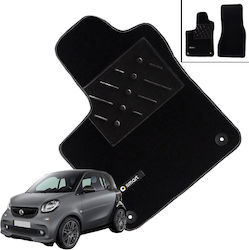 Carner Covoare Auto Partea Din Față 2 Bucăți Pentru Smart PentruDoi 2014+ Negre Carner Covoare Auto Partea Din Față 2 Bucăți Pentru Smart PentruDoi 2014+ Negre