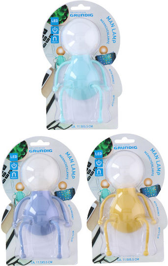 Grundig Set 3 Farben Dekorative Lampe Abbildung Mehrfarbig