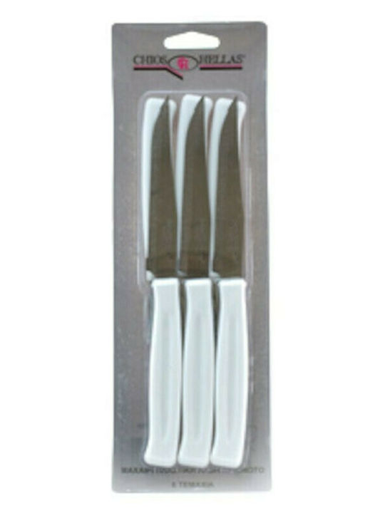 Chios Hellas Knife Set of Stainless Steel 32254 6pcs