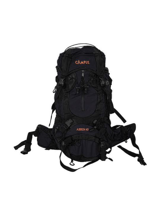 Campus Aspen 810-2022 Bergsteigerrucksack 45Es Schwarz