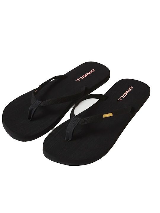 O'neill Ditsy Jacquardo Frauen Flip Flops in Schwarz Farbe