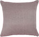 Das Home Sofa Cushion 0220 from 100% Cotton Burgundy 40x40cm.