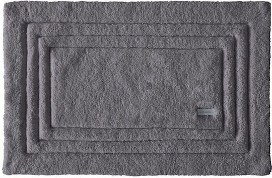 Guy Laroche Πατάκι Μπάνιου Βαμβακερό Linea 1127091221012 Titanium 40x60εκ.