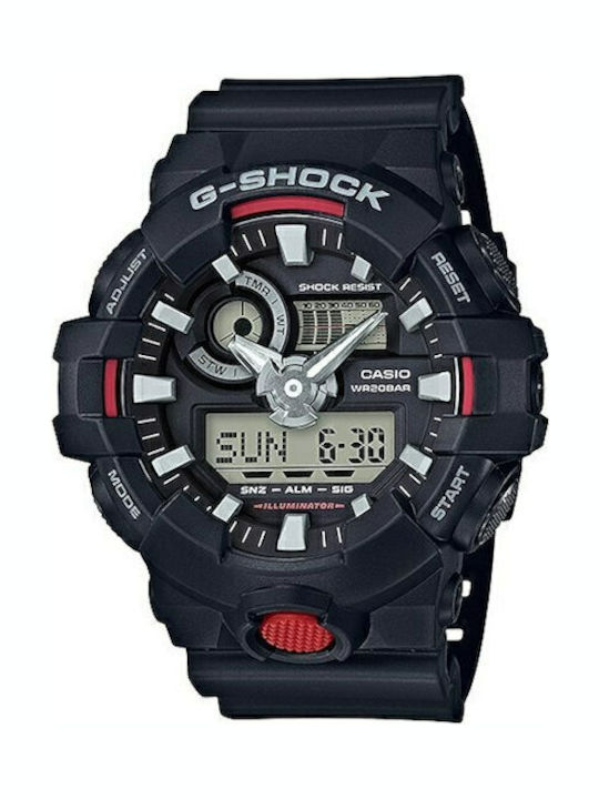 Casio G-Shock Herrenuhr 57mm Chronograph Batter...