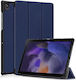 iNOS Smart Flip Cover Σκούρο Μπλε (Galaxy Tab A8)
