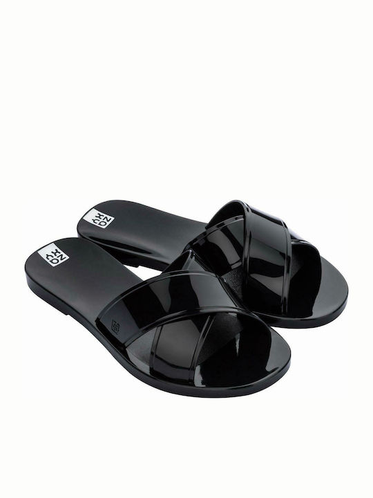 Unica Slides σε Μαύρο Χρώμα