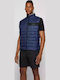 Darolan Geci Barbati Puffer Waterproof Albastru Marin