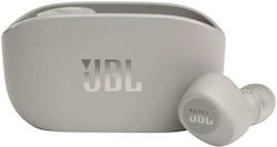 JBL Wave 100TWS In-ear Bluetooth Handsfree Căști cu husă de încărcare Ivory
