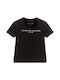 Tommy Hilfiger Kinder-T-Shirt Schwarz