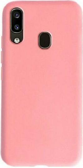 Soft Back Cover Silicone Coral (Galaxy A20e)